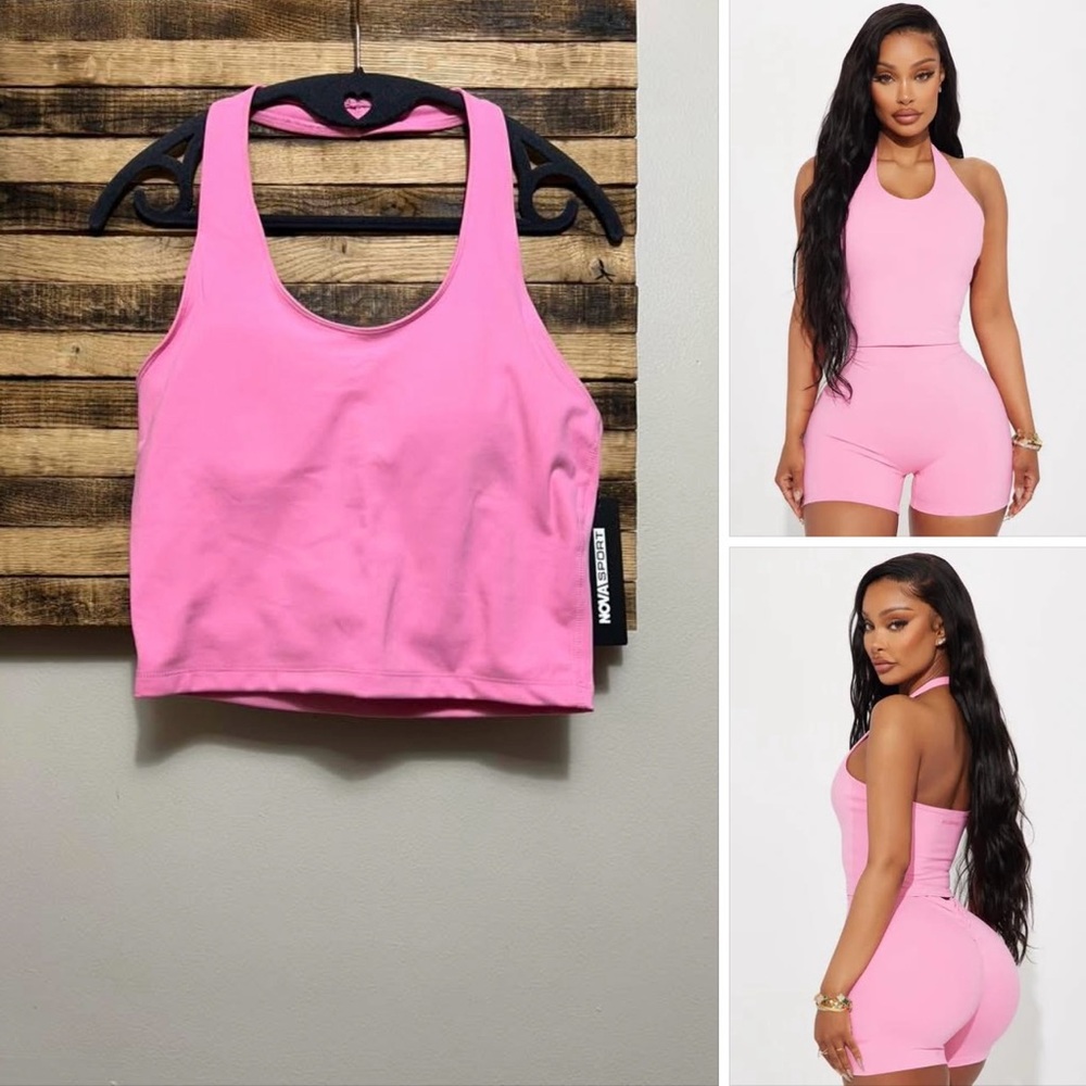 NWT Fashion Nova Sunrise Stretch Super Soft Active Top